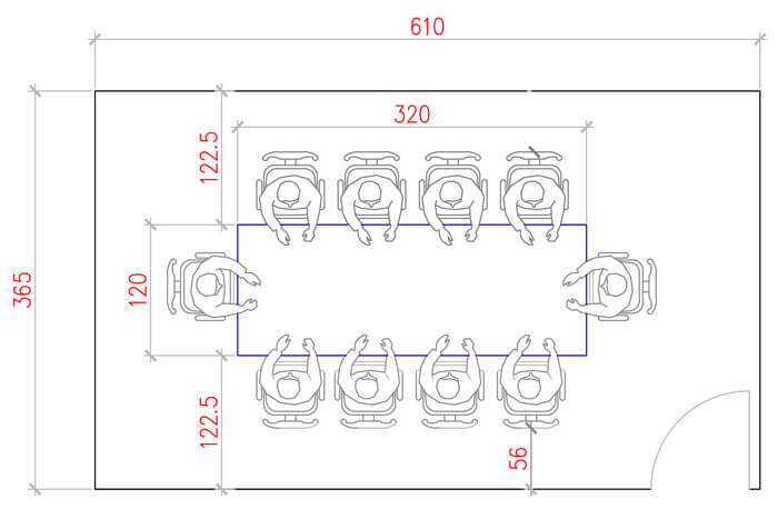 Table Distance 